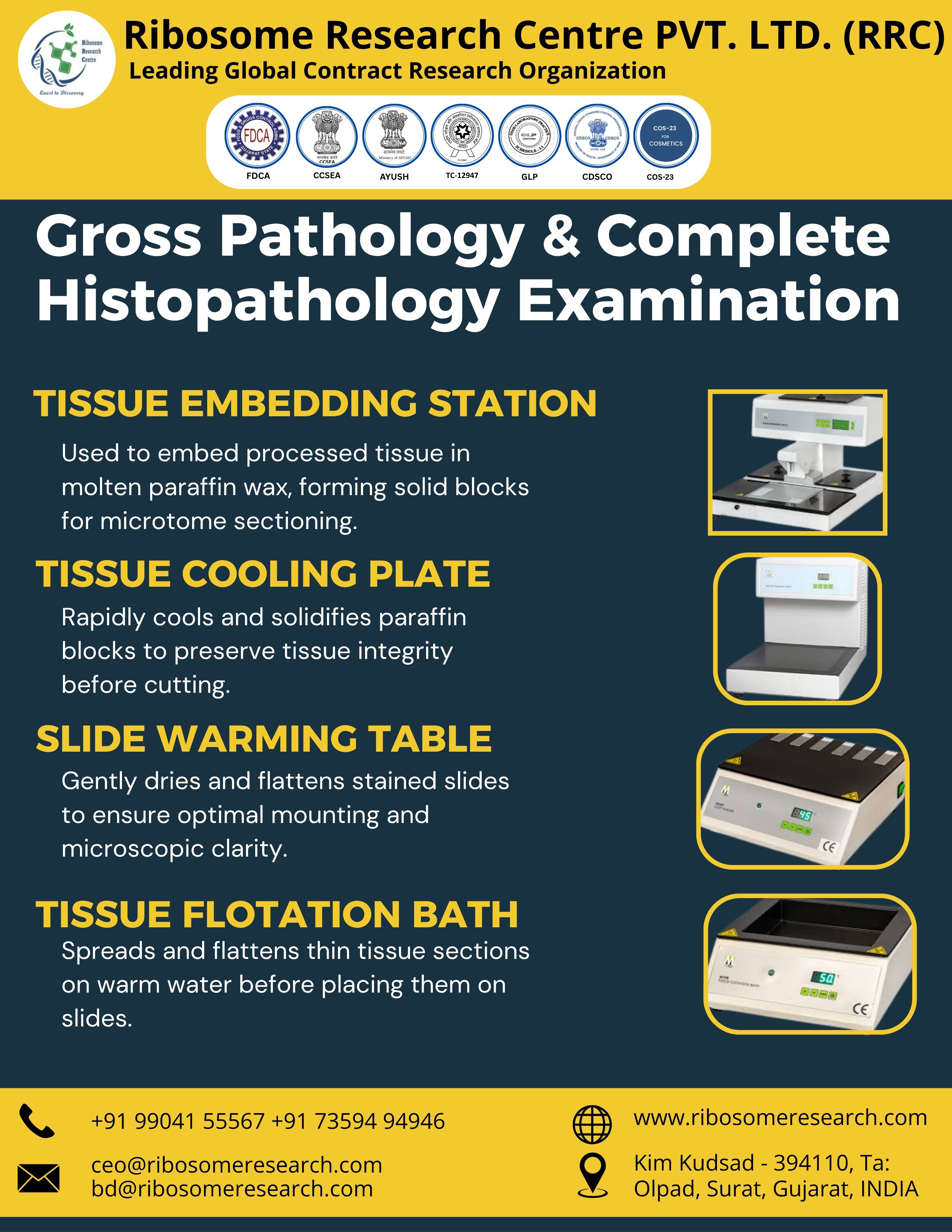 Gross Pathology & Complete Histopathology Examination