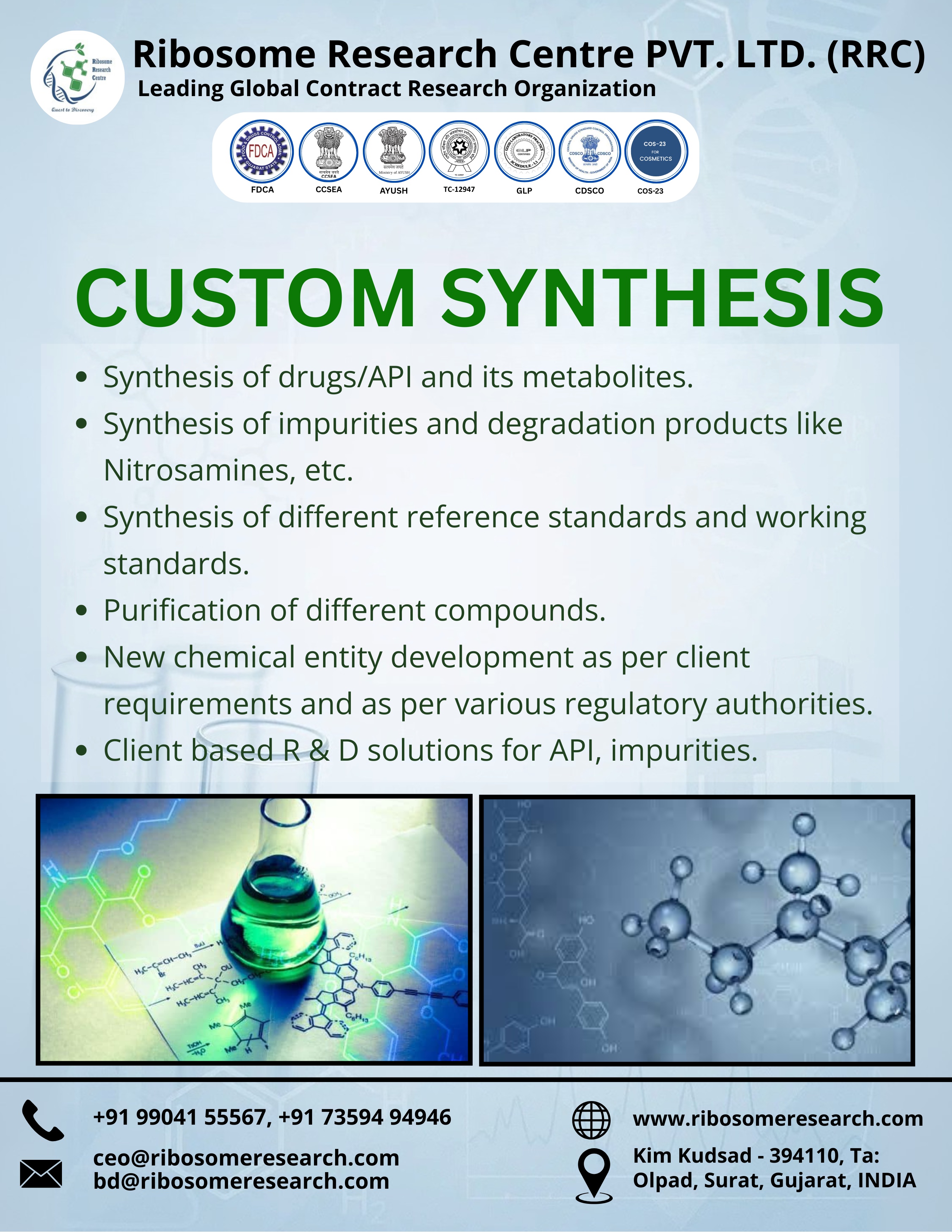 custom synthesis