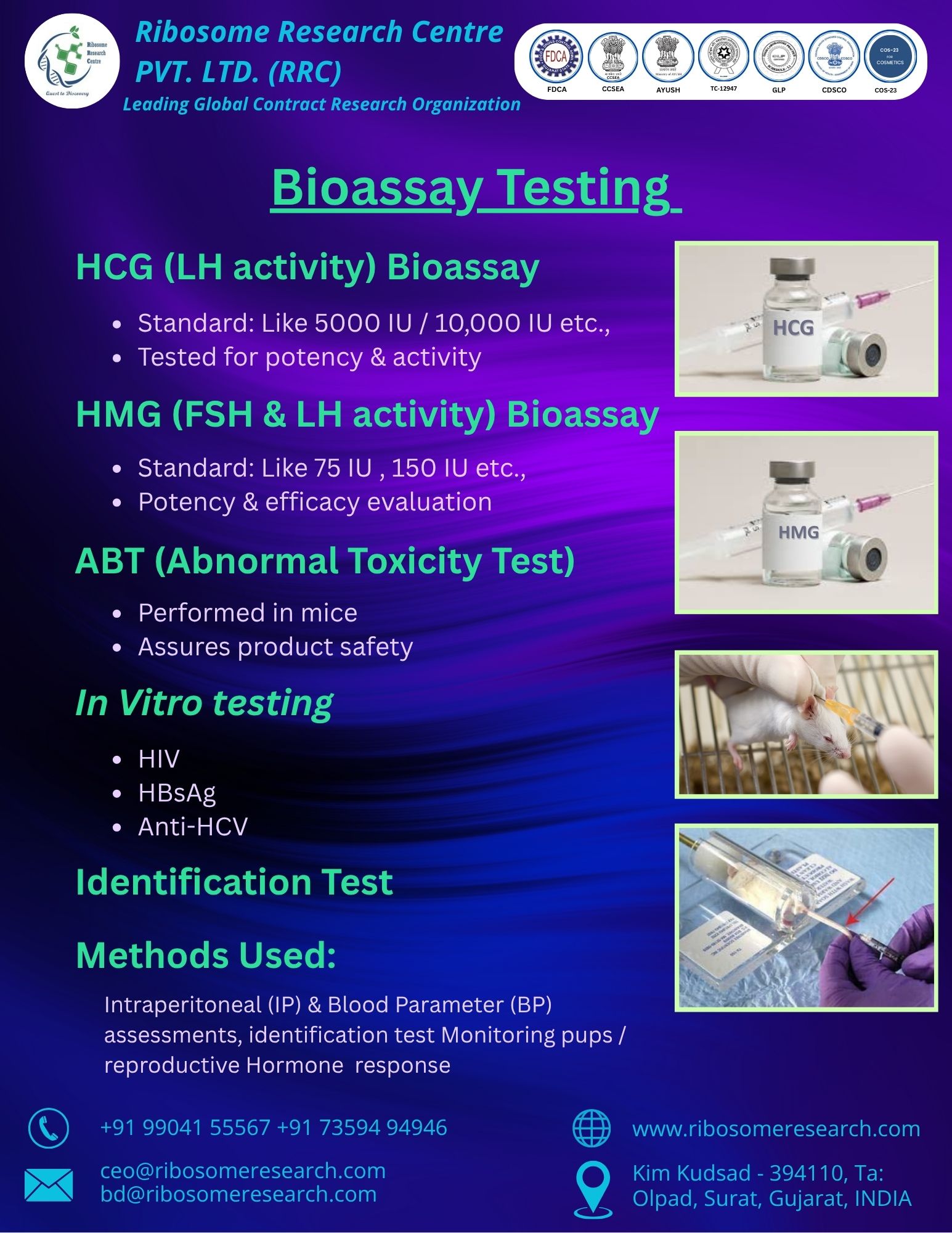Bioassay Testing