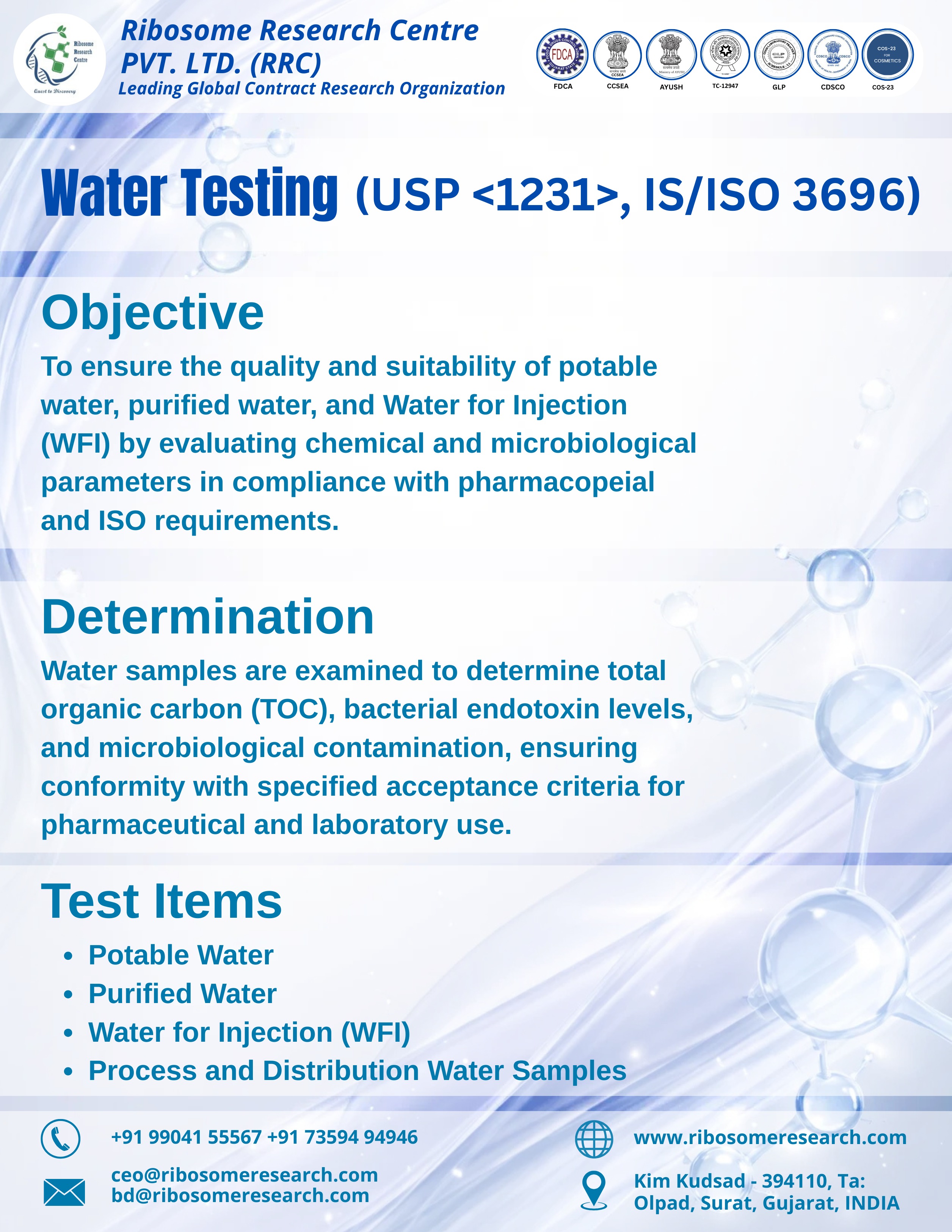 Water Testing